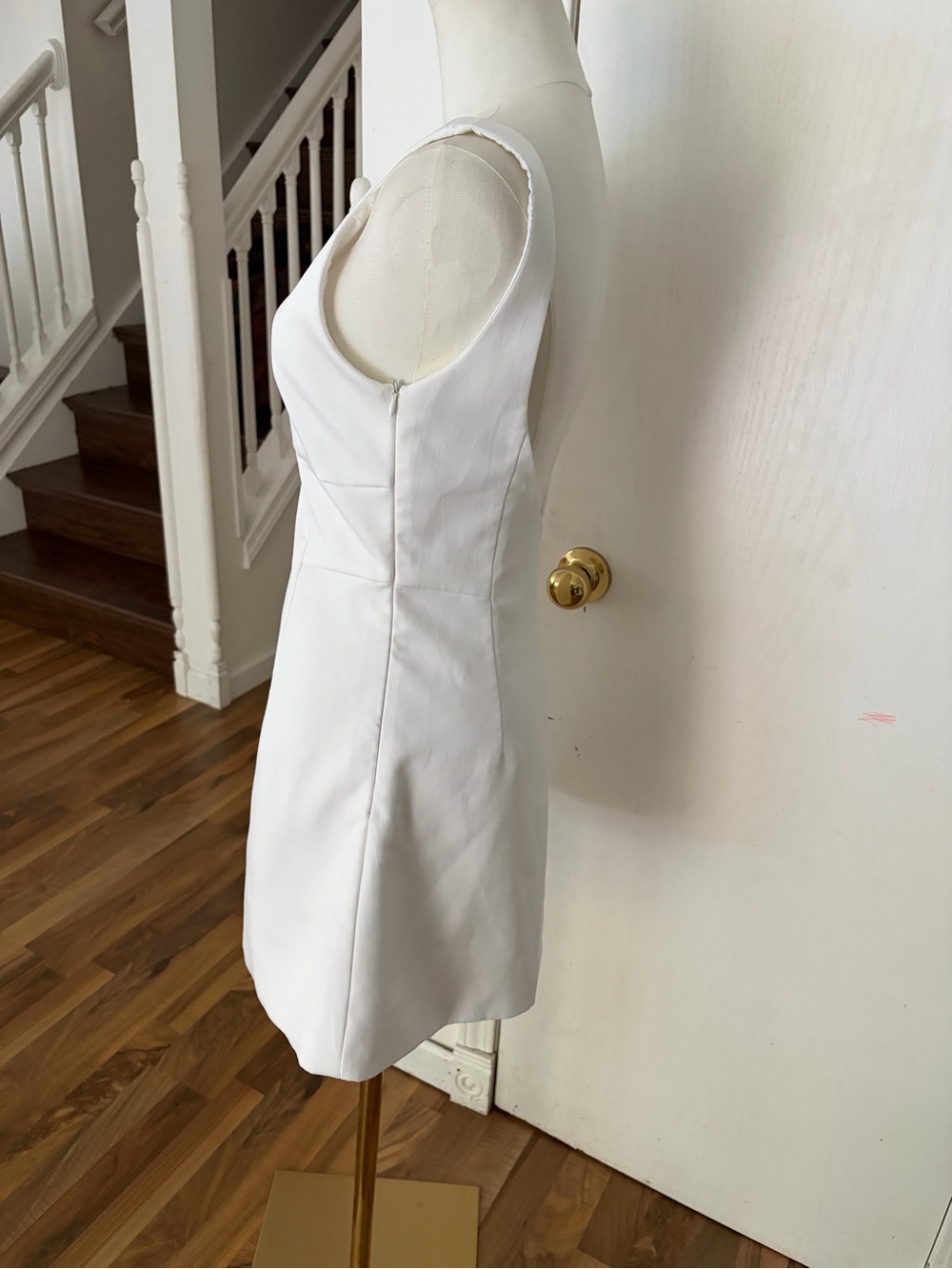 Peppermayo White Sleeveless Backless Mini Shift Dress, Small, NWOT - Picture 10 of 10